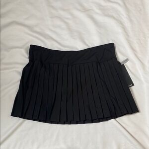 Head Black Pleated Teammate Mini Skirt/Skort
